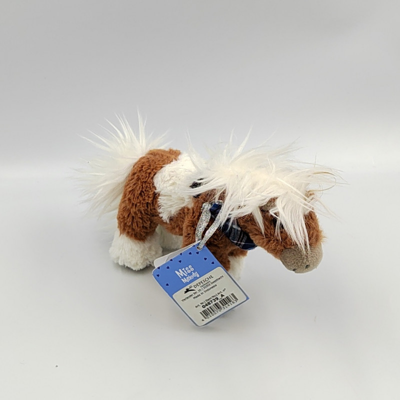 Petite peluche cheval Mr Big Miss Melody 