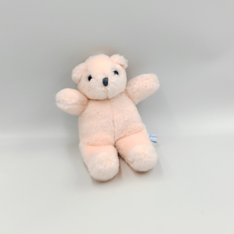 Doudou peluche ours rose JACADI