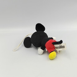 Mini peluche Mickey rouge noir Cuties DISNEY