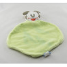 Doudou plat blanc souris MICKEY 