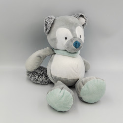 Doudou loup gris bleu blanc Tim et Tiloo NATTOU