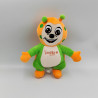 Doudou coccinelle orange vert SUNELIA