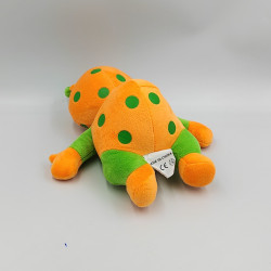 Doudou coccinelle orange vert SUNELIA