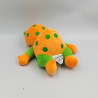 Doudou coccinelle orange vert SUNELIA