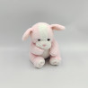 Doudou chien rose blanc GIPSY