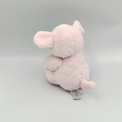 Doudou chien rose blanc GIPSY