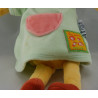 Doudou girafe robe verte Les Loustics MOULIN ROTY