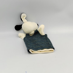 DOUDOU MARIONNETTE CHIEN COCARD NOIR LA GRANDE FAMILLE MOULIN ROTY