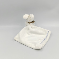 Doudou et compagnie lapin blanc mouchoir référence boite fleur Caudalie