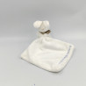 Doudou et compagnie lapin blanc mouchoir référence boite fleur Caudalie