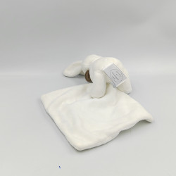 Doudou et compagnie lapin blanc mouchoir référence boite fleur Caudalie