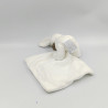 Doudou et compagnie lapin blanc mouchoir référence boite fleur Caudalie