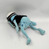 Peluche sonore grenouille bleu Crazy Frog