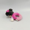 Doudou hochet Minnie rose mauve arrosoir DISNEY