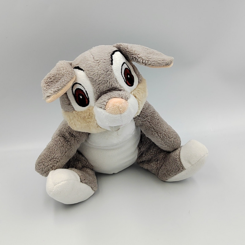 Doudou peluche lapin gris Pan-pan Panpan DISNEY CREAPRIM