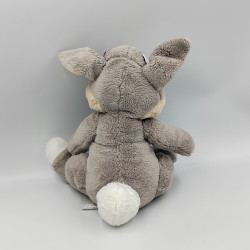 Doudou peluche lapin gris Pan-pan Panpan DISNEY CREAPRIM