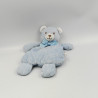 Doudou semi plat ours bleu ESPA INTERCOMMERCE