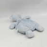Doudou semi plat ours bleu ESPA INTERCOMMERCE