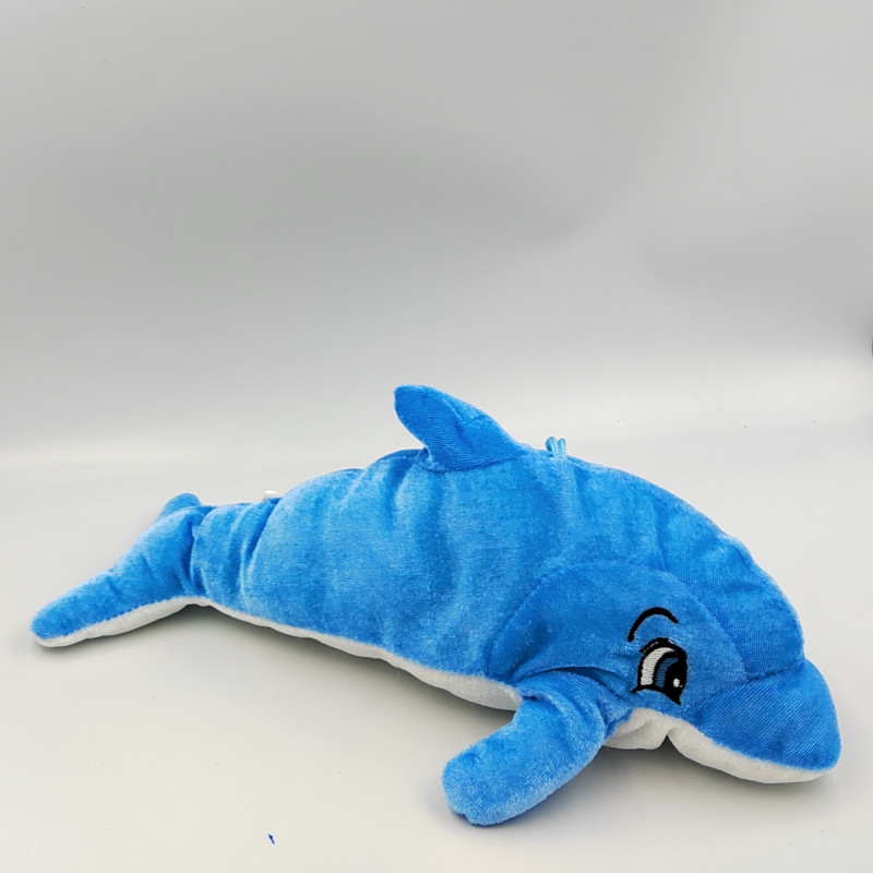 Doudou dauphin bleu TOYS COMPANY