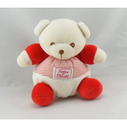 Doudou ours marin rayé rouge TARTINE ET CHOCOLAT