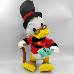 Peluche Picsou l'oncle de Donald DISNEY