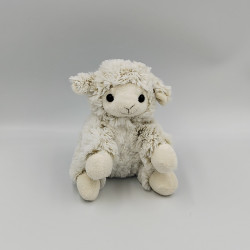 Doudou mouton blanc beige Animadoo ANIMA