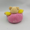 Doudou ours bleu rose jaune formes Dodo d'amour MGM