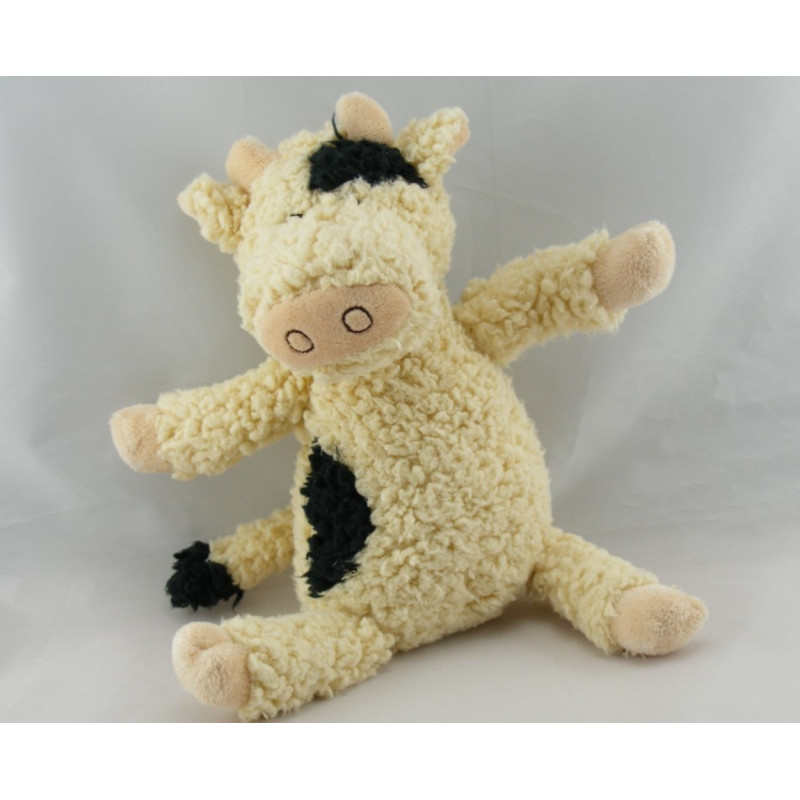 Doudou plat lapin beige GRAIN DE BLE