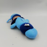 Doudou peluche luciole chenille bleu TOI TOYS