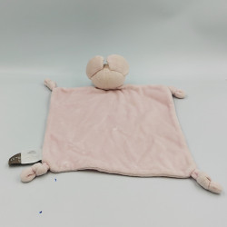 Doudou plat souris rose ORCHESTRA