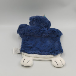Doudou et compagnie marionnette renard bleu blanc Tiwipi