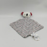 Doudou plat koala blanc rose fleurs OBAIBI