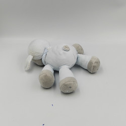 DOUDOU MOUTON BLEU BLANC GRIS NATTOU