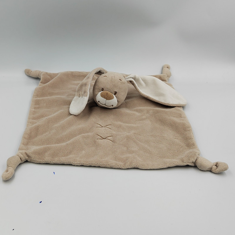 DOUDOU PLAT LAPIN BEIGE BLANC JOGYSTAR BVBA