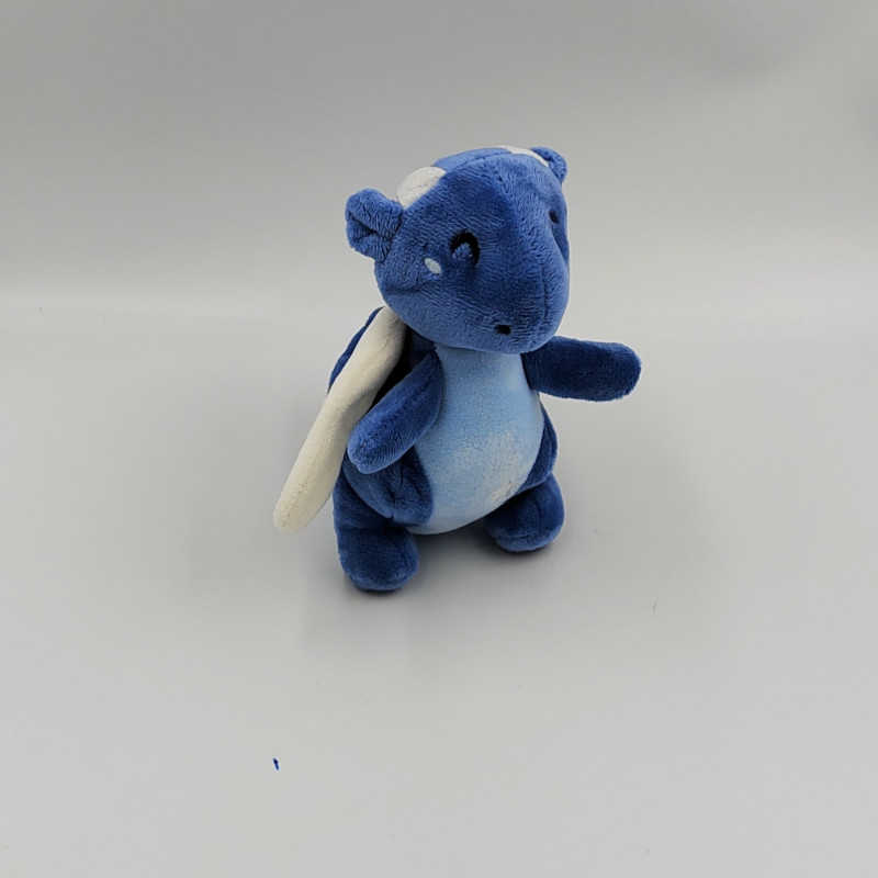 Doudou dragon bleu SERGENT MAJOR