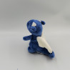 Doudou dragon bleu SERGENT MAJOR