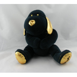Doudou chien noir et or DOUGLAS