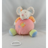 Doudou souris rose papillon NATTOU 