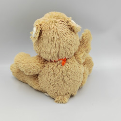 Peluche ours beige foulard orange PAMPERS