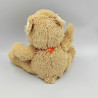 Peluche ours beige foulard orange PAMPERS