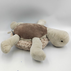 Doudou tortue gris marron ATMOSPHERA