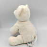 Doudou musical ours blanc TEX BABY
