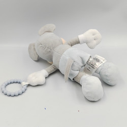 Doudou Mickey bleu gris blanc DISNEY BABY PRIMARK