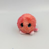Petite peluche pieuvre rose Sheldon TY