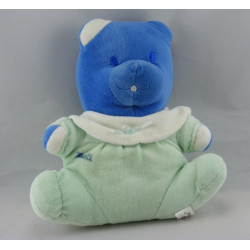 Doudou Ours bleu Musti Mustela