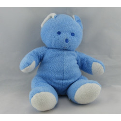 Doudou Ours bleu Musti Mustela