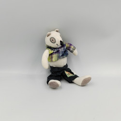 Doudou raton laveur La Grande Famille MOULIN ROTY