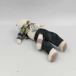 Doudou raton laveur La Grande Famille MOULIN ROTY