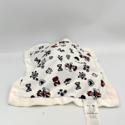 Doudou plat Minnie rouge blanc 28 oh yeah DISNEY