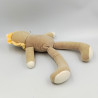 Doudou lion beige jaune blanc COROLLE